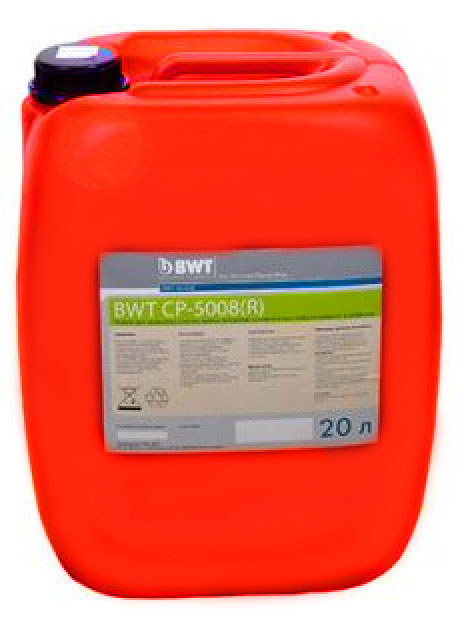 BWT СР-5008 кислотный химический реагент предназначен для удаления известкового камня и отложений ржавчины